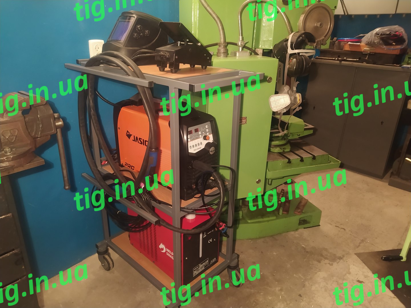Тележка для TIG сварочного аппарата JASIC TIG-315P AC/DC (E202)